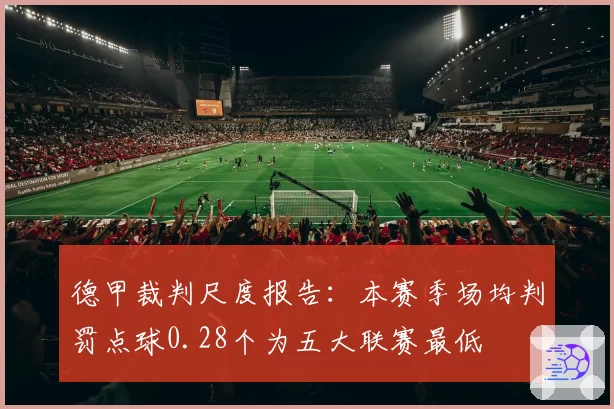 德甲裁判尺度报告：本赛季场均判罚点球0.28个为五大联赛最低