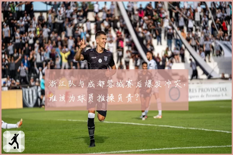 浙江队与成都蓉城赛后爆发冲突,谁该为球员推搡负责?